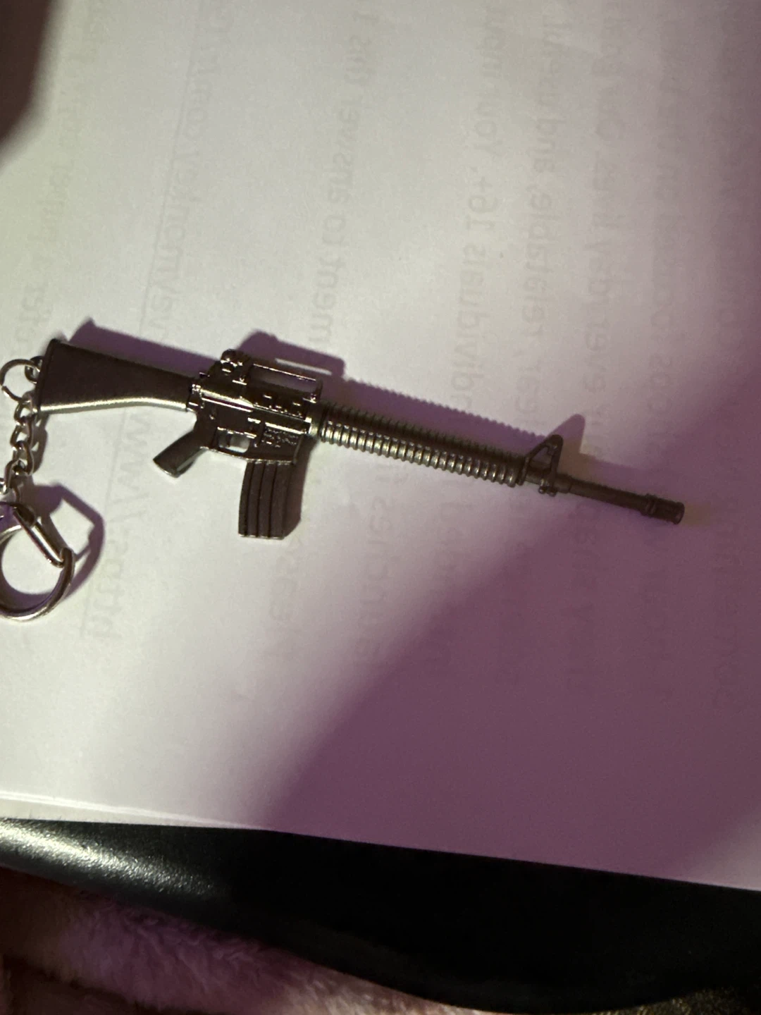 Gun Keychain - photo 3