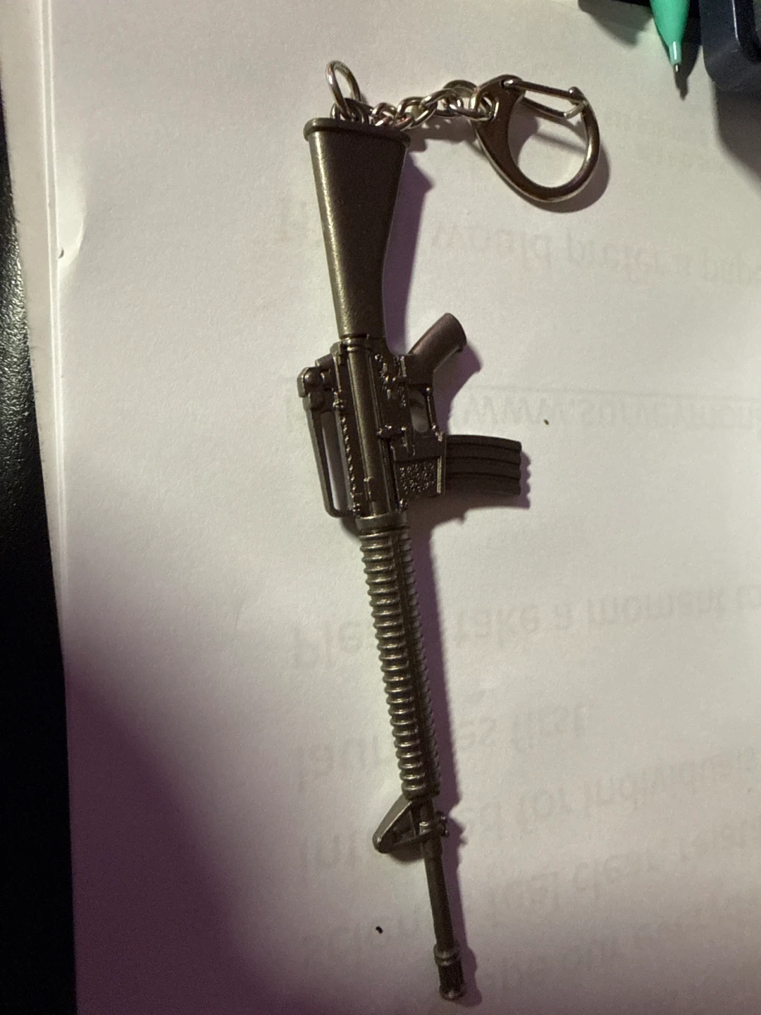 Gun Keychain