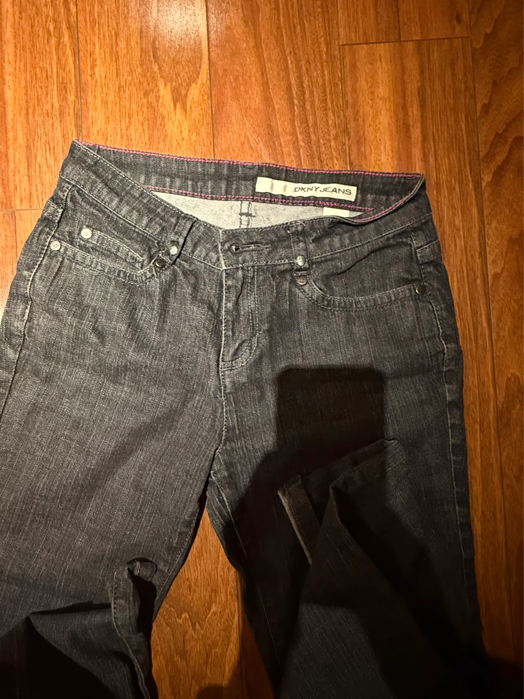 DKNY Jeans Women's Grey Denim Pants Size 2