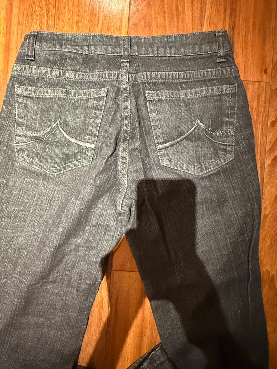 DKNY Jeans Women's Grey Denim Pants Size 2 - photo 2