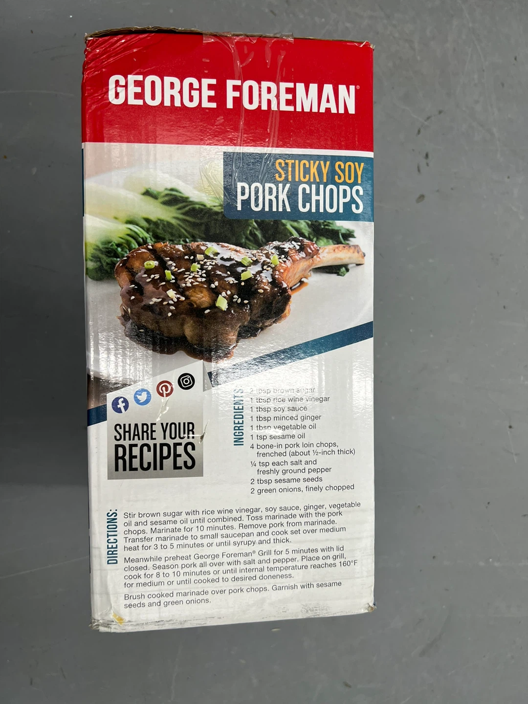 George Foreman 4-Serving Grill & Panini Press - photo 3