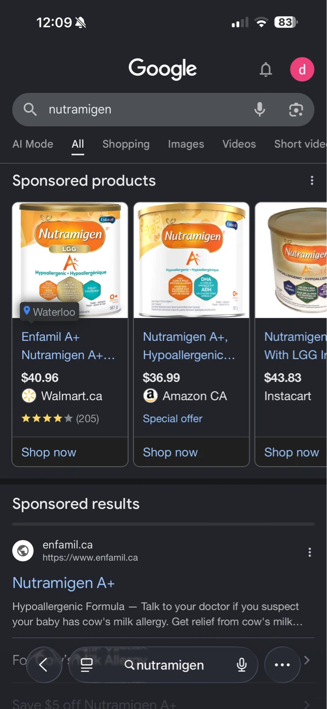 Baby food