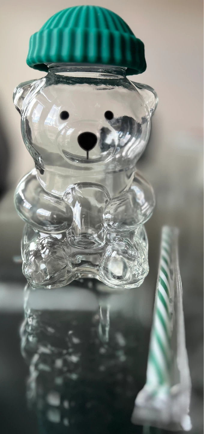 Bear Shaped Glass Cup - photo 4