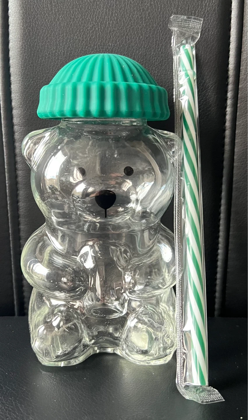 Bear Shaped Glass Cup - photo 3