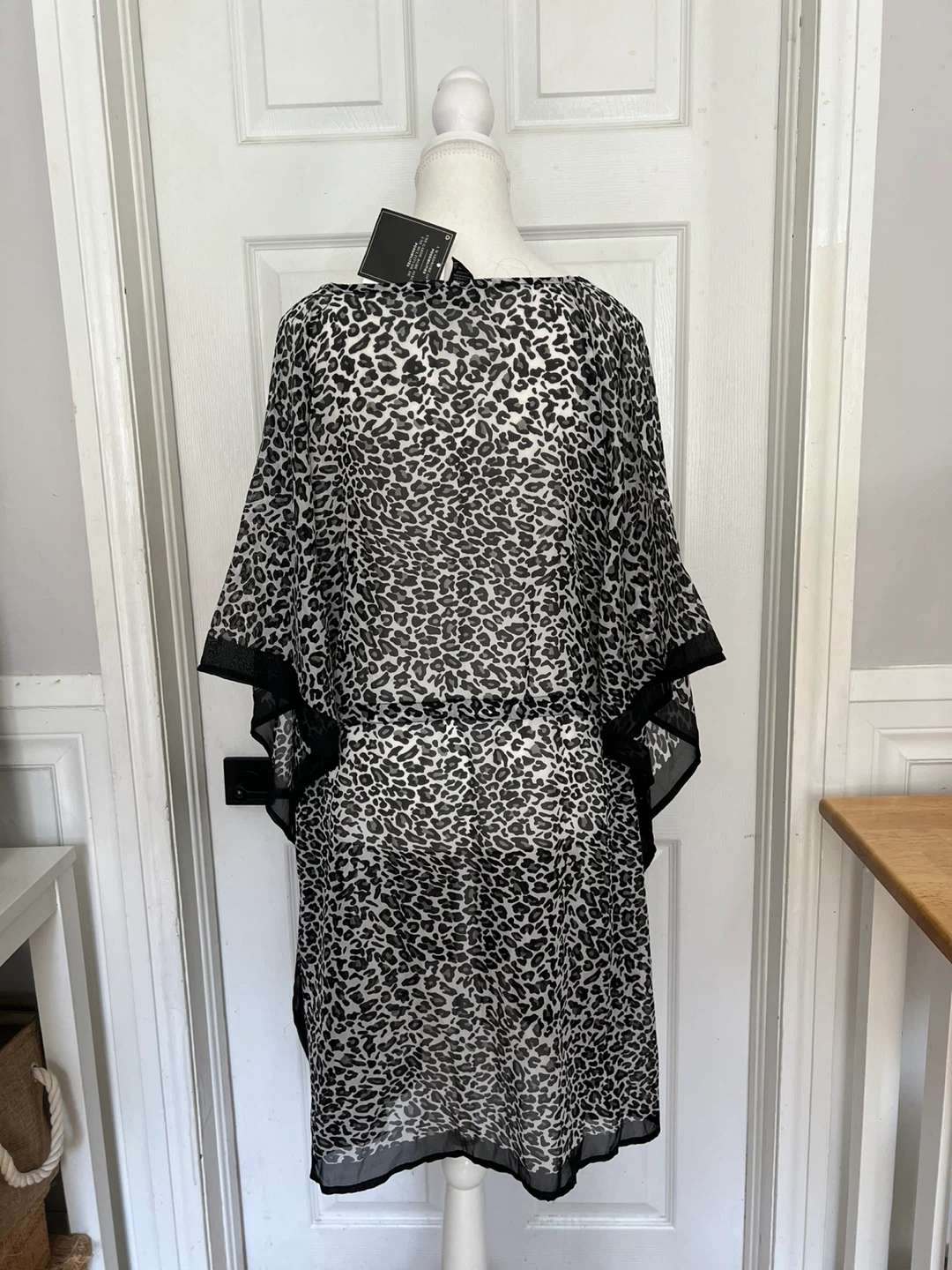 Jessica Leopard Print Kaftan Cover-up - New - photo 2