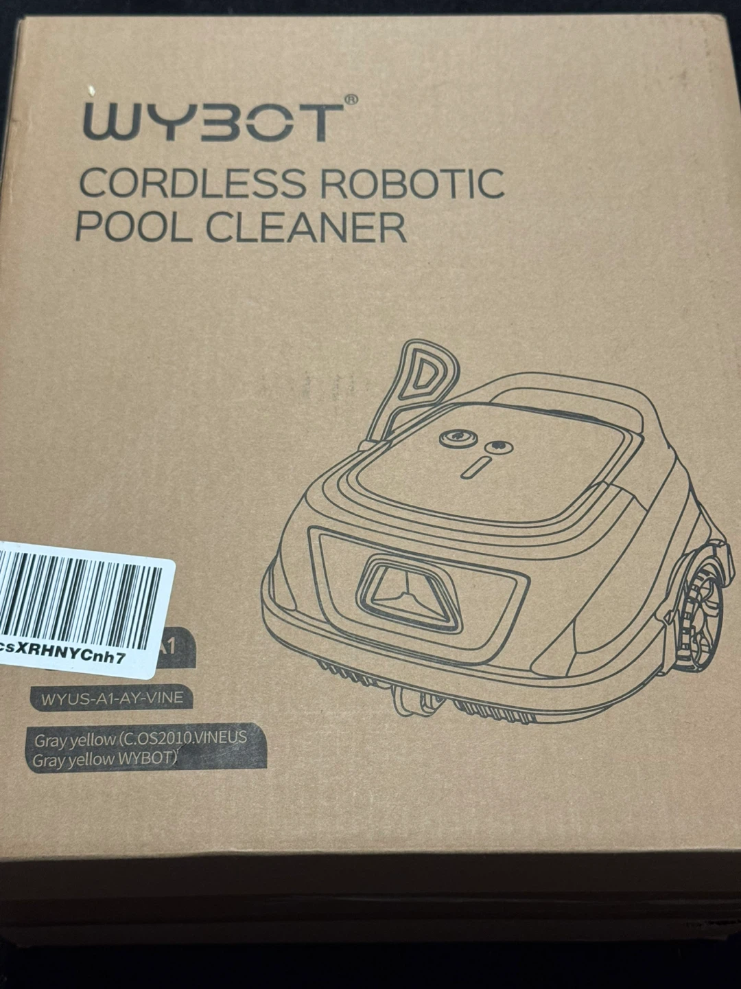 WYBOT A1 Cordless Pool Vacuum - photo 2