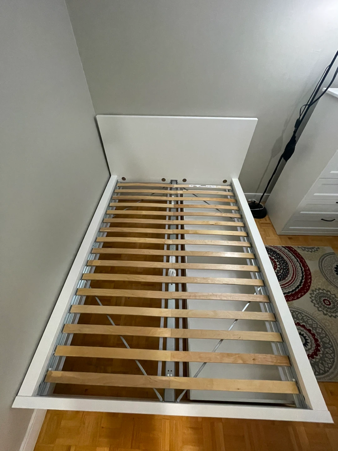 IKEA MALM Full bed frame with 2 storage drawers - photo 4