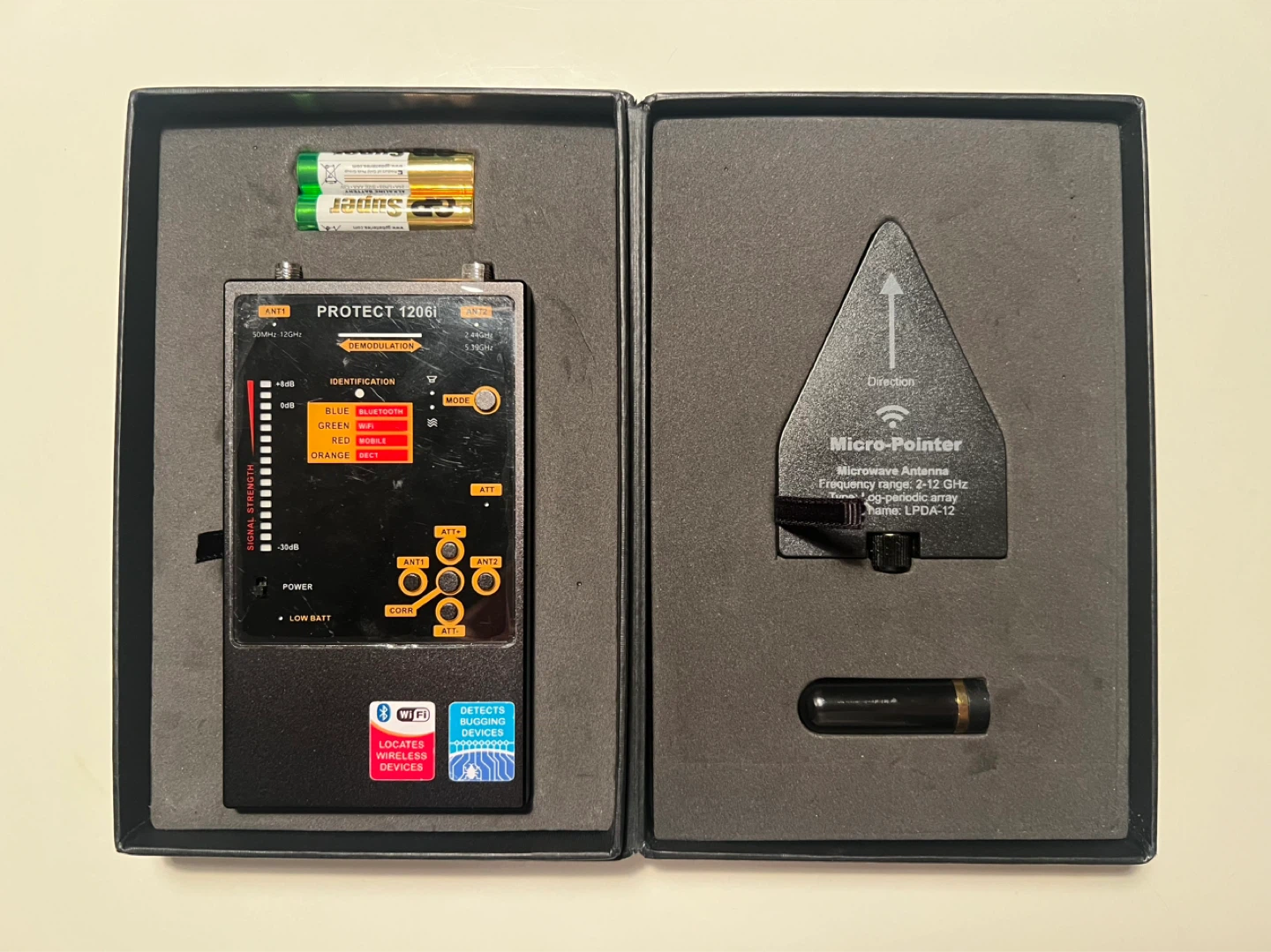 Protect 1206i Radio Field Detector