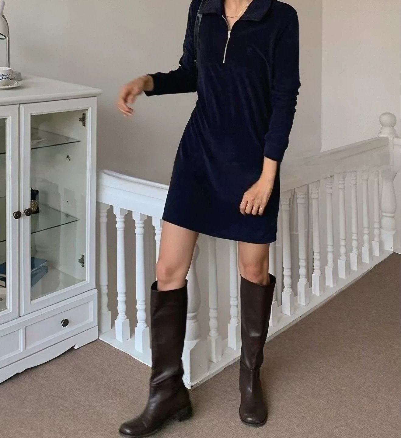 Black Knee-High Boots - photo 4