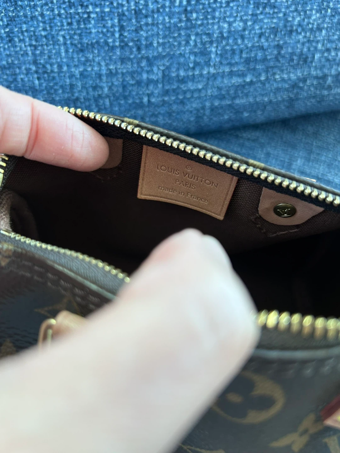 LV Speedy nano (original style with attached strap) - photo 5