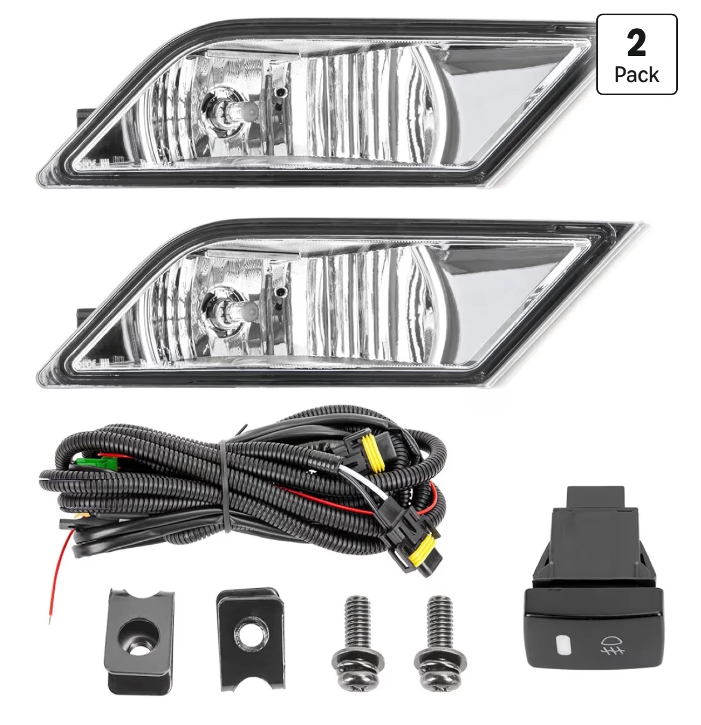 Fog Lights2011-2013 Honda Odyssey Replacement Assembly Fog Lamps