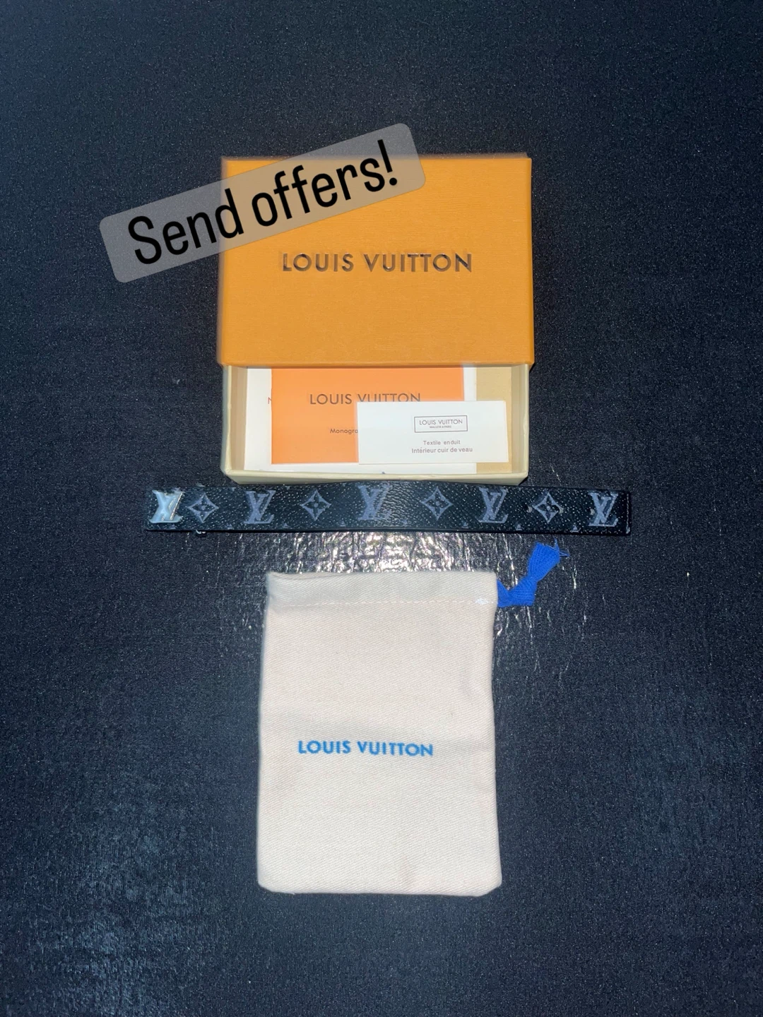 Louis Vuitton slim braclet