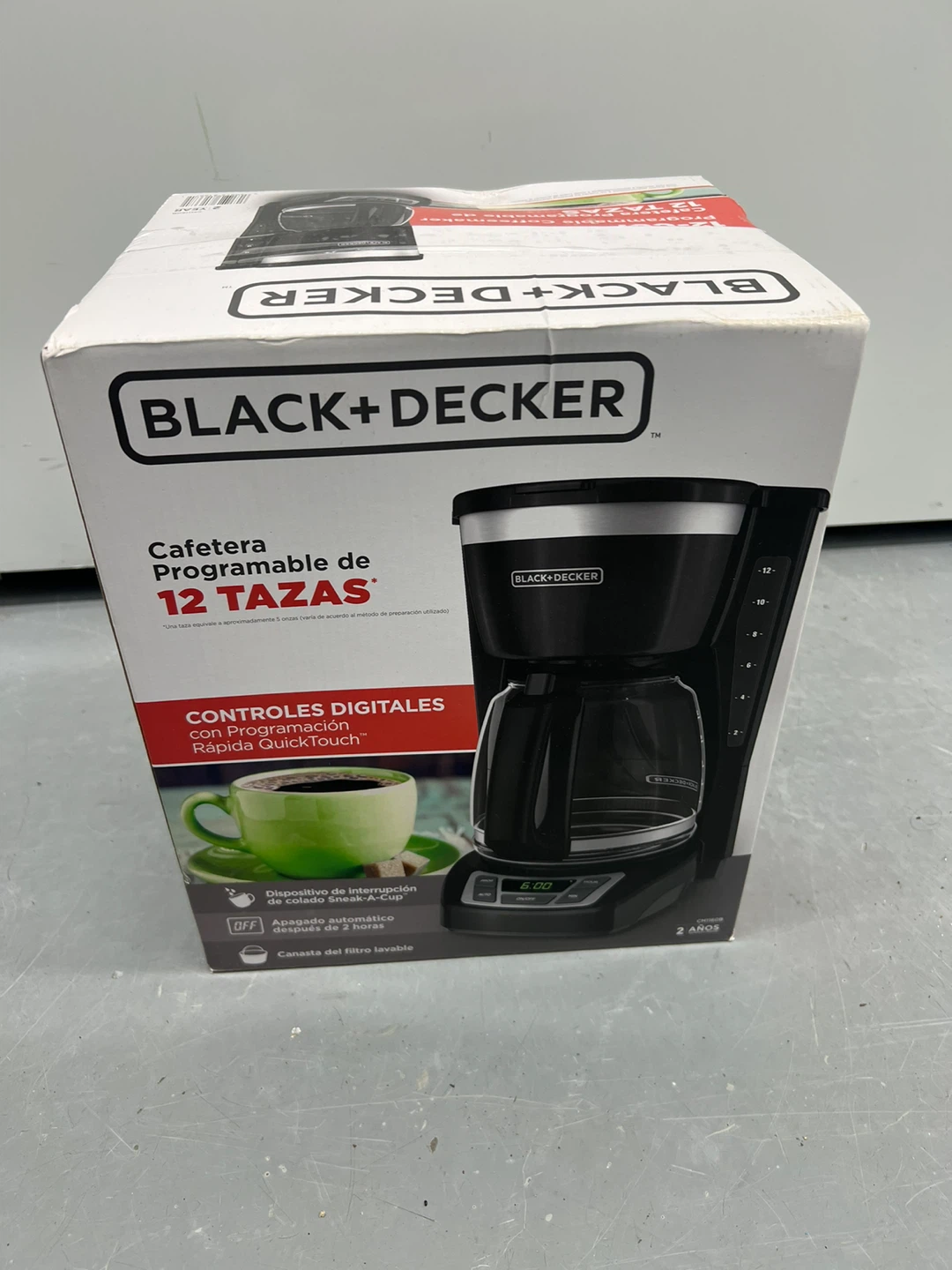 BLACK+DECKER 12-Cup Programmable Coffeemaker