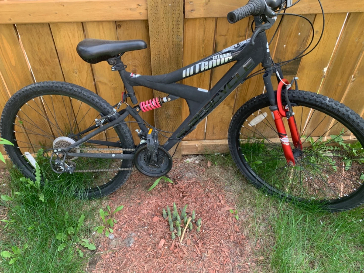 Mongoose Black Mountain Bike