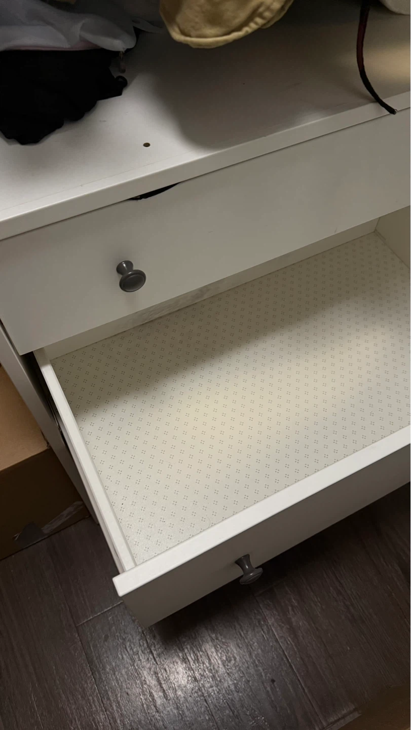 White 3-Drawer Dresser - photo 2