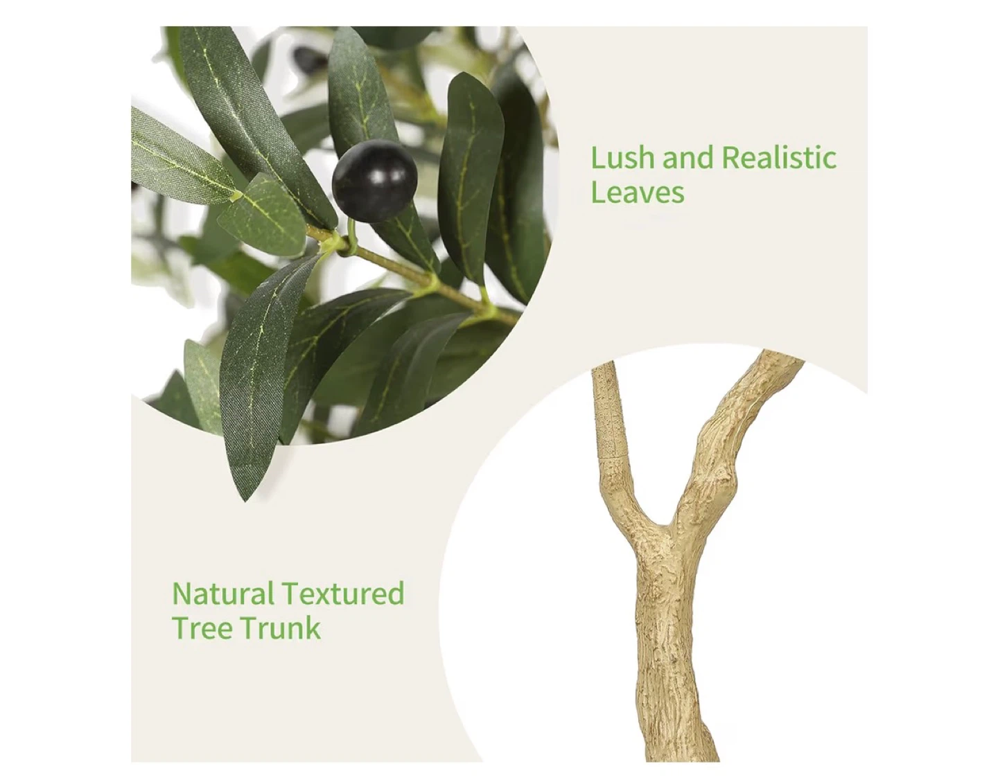 Artificial Olive Tree 5 ft Tall - photo 4