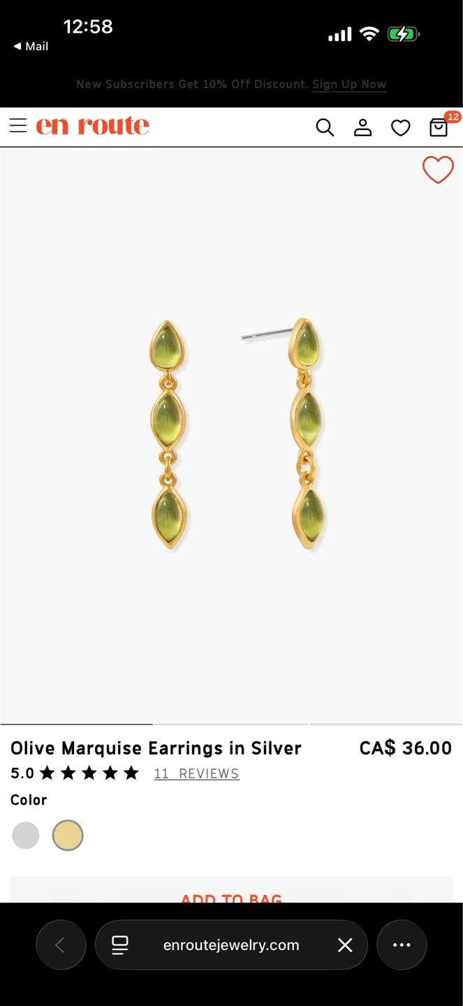 En Route Earrings - photo 3