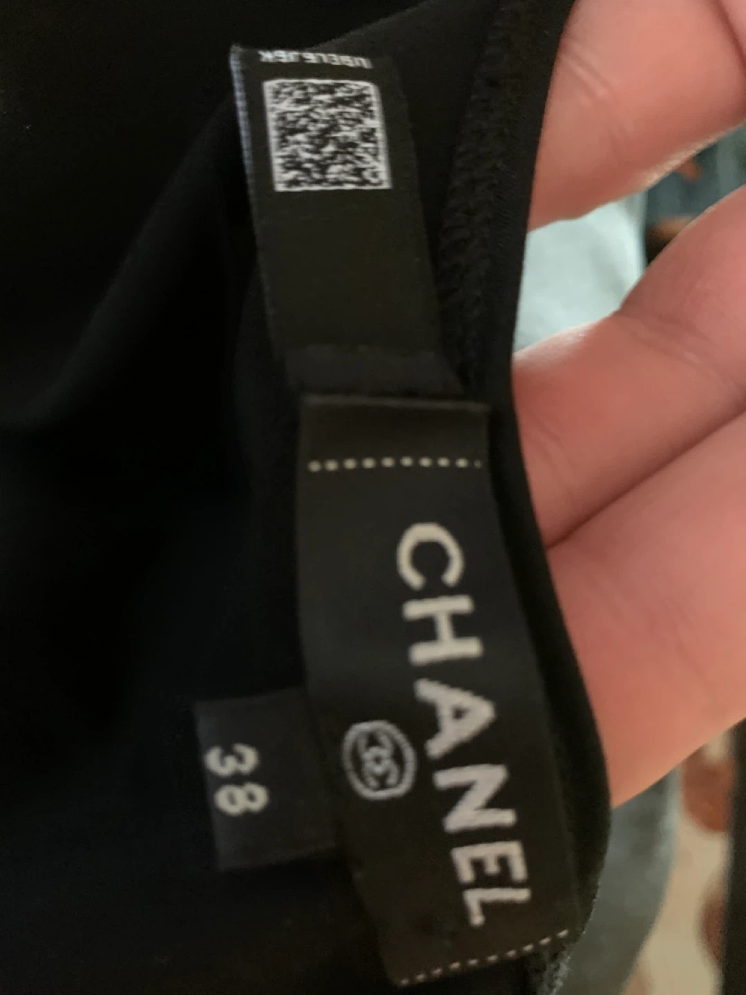 Chanel Black Swimsuit Size 38 with Star Embellishments - photo 5