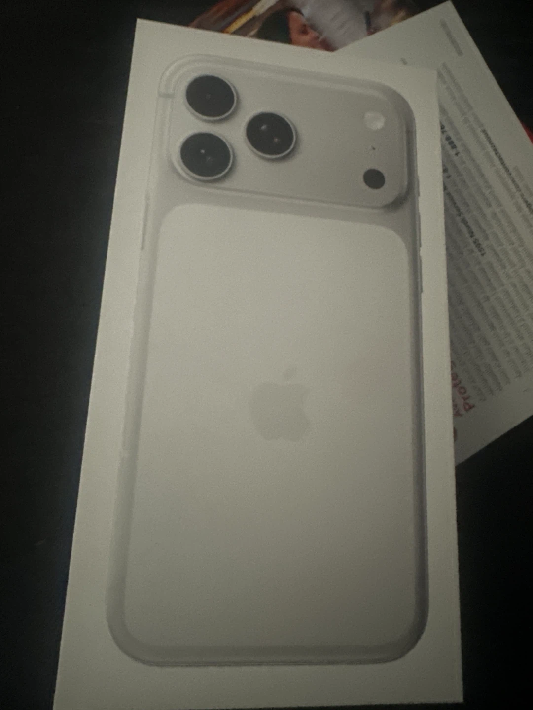 I phone 17 pro max 256 silver brand new