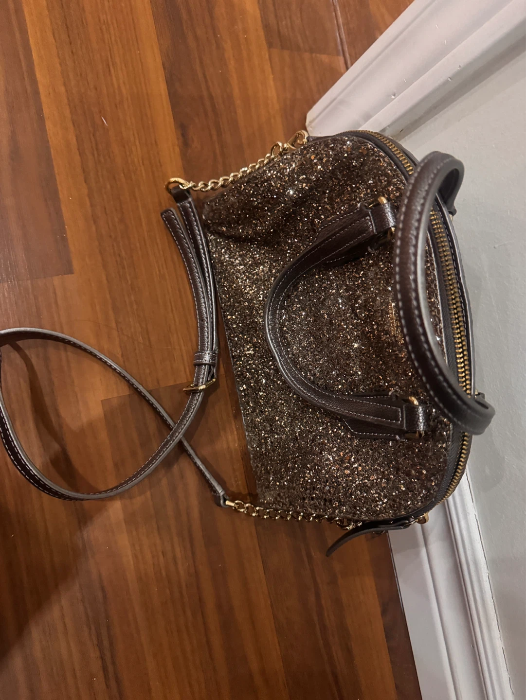 Kate spade glitter Satchel Handbag