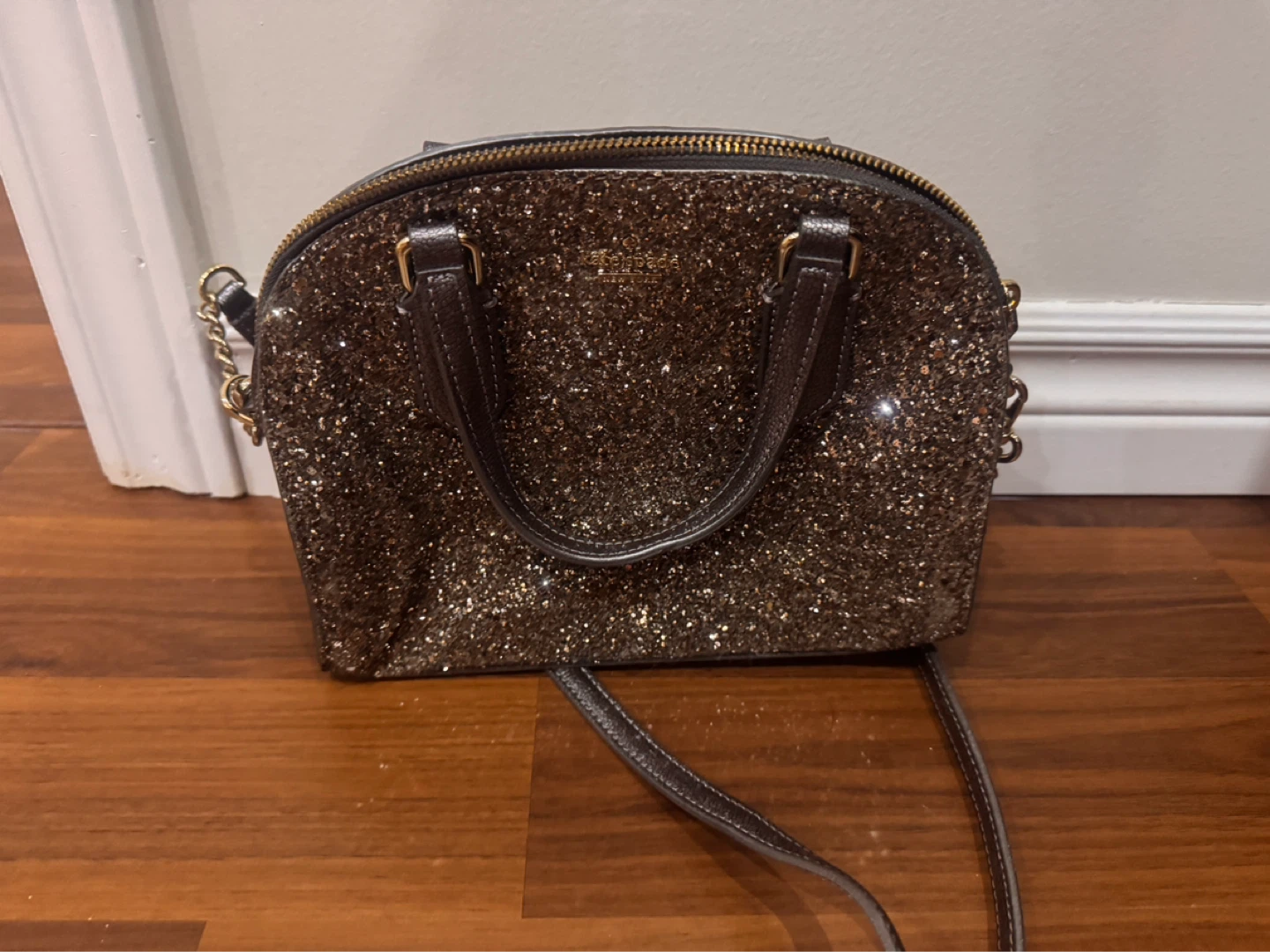 Kate spade glitter Satchel Handbag - photo 2