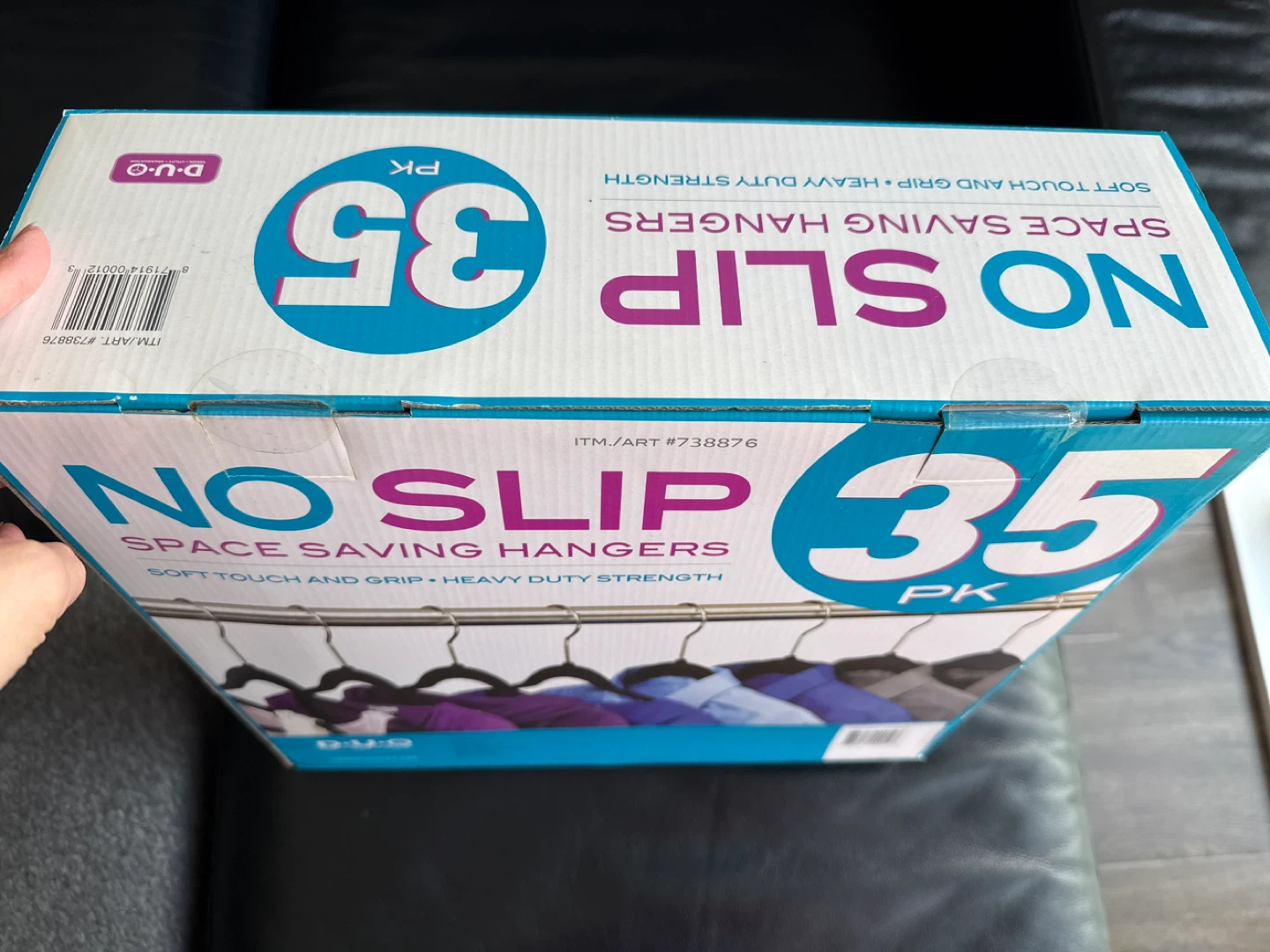 D.U.O. No Slip Space Saving Hangers - 35 Pack - photo 3