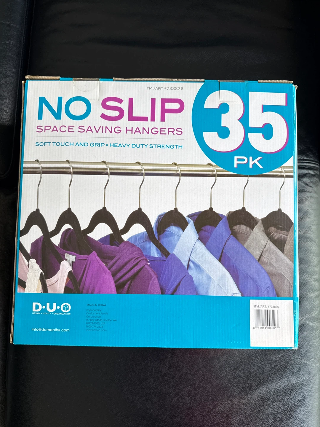 D.U.O. No Slip Space Saving Hangers - 35 Pack - photo 4