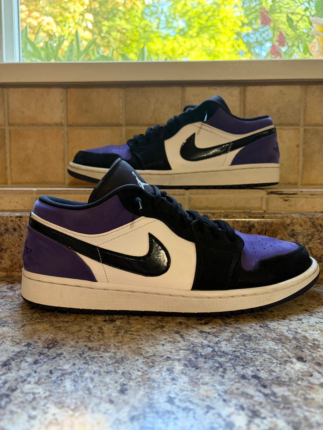 Nike Air Jordan 1 Low SE Purple Black White
