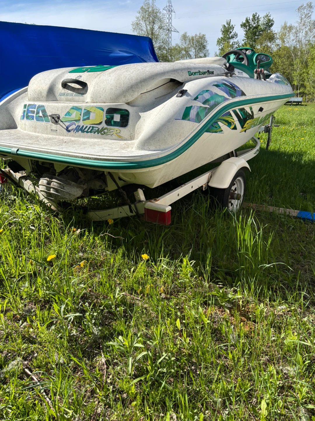 Bombardier Sea Doo Challenger Jet Ski - photo 2
