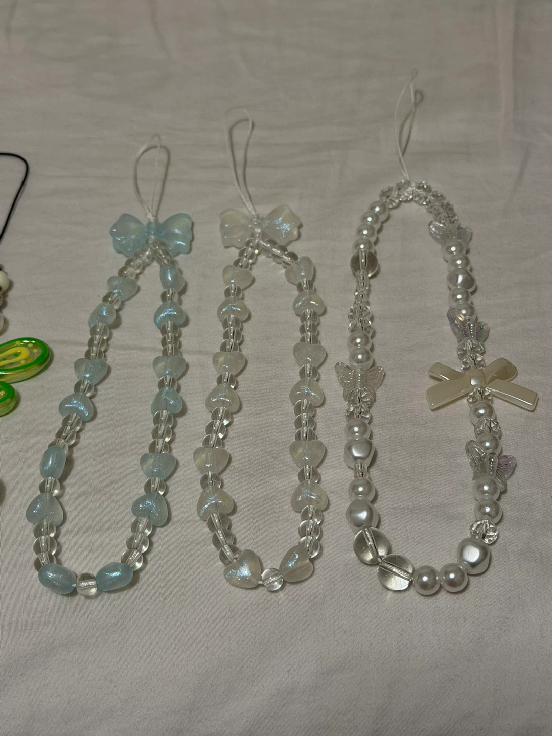 Unique Handmade Beaded Phone Charms - photo 3