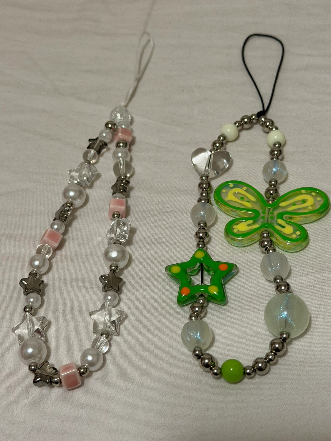 Unique Handmade Beaded Phone Charms - photo 2