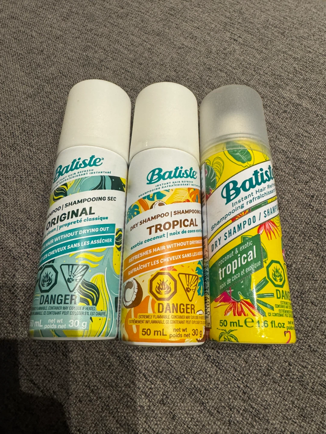 Batiste Dry Shampoo Original & Tropical Trio
