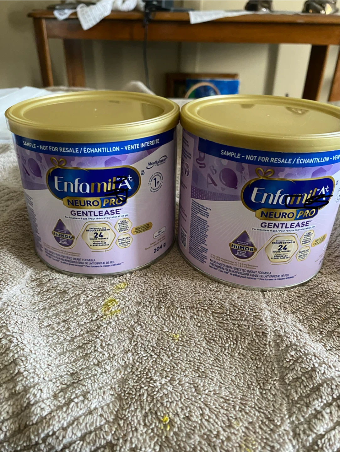2 - 204 GMS ENFAMIL GENTLEASE BABY FORMULA