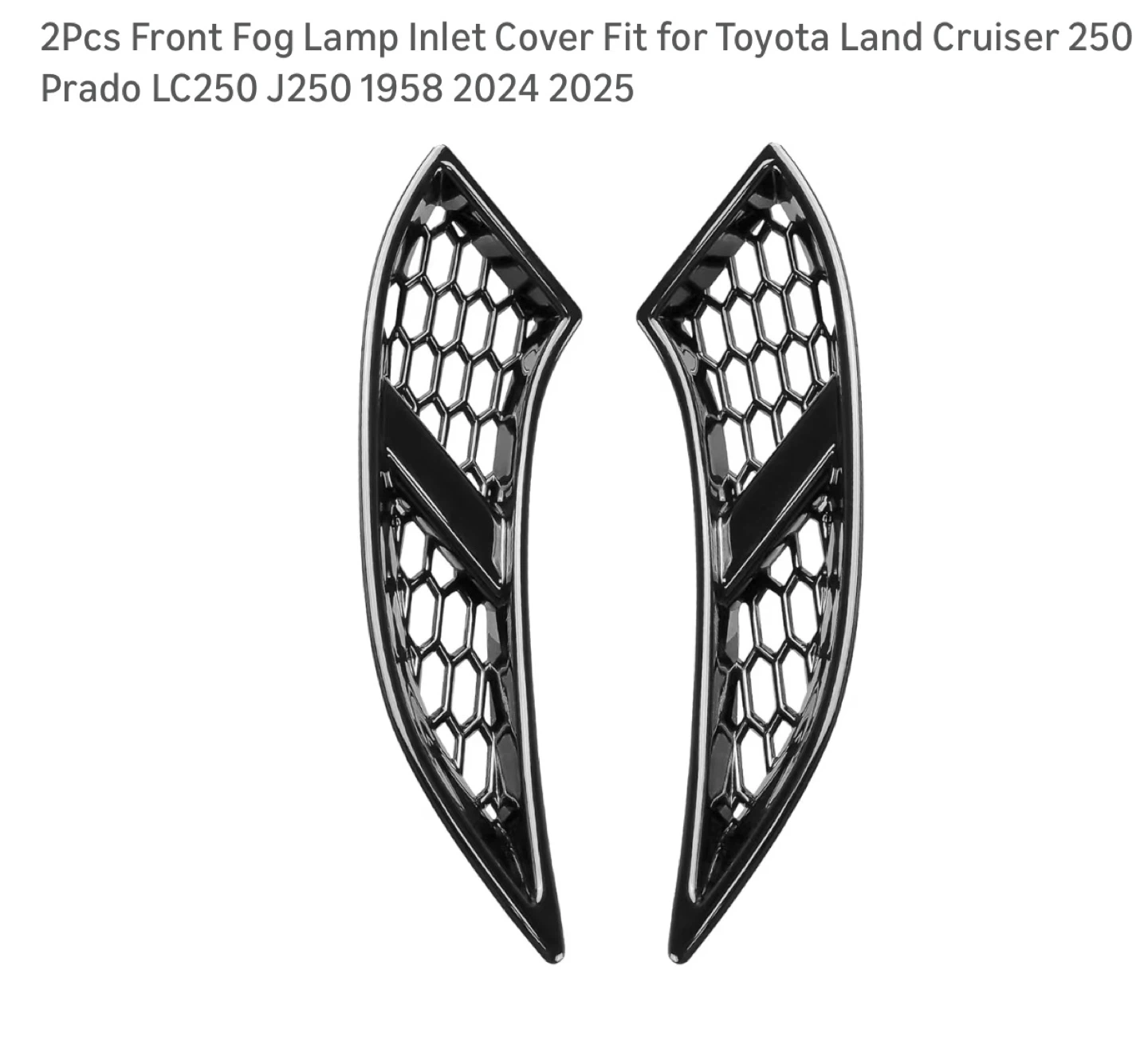 2Pcs Front FogToyota Land Cruiser 250 Prado LC250 J250 -2025