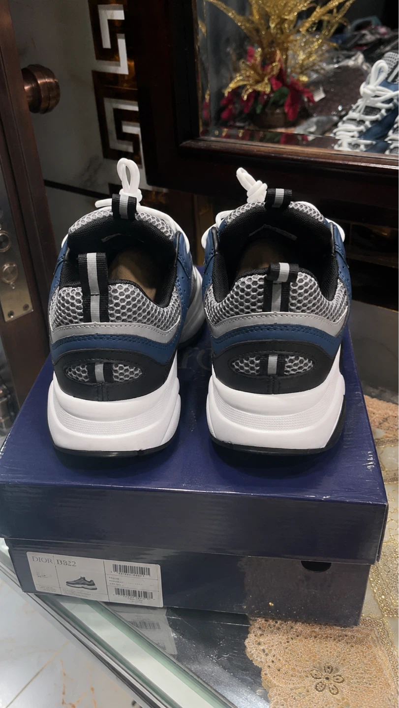 Dior B22 Sneakers - Blue, White, Black - Size 8, 8.5, 9 - photo 4