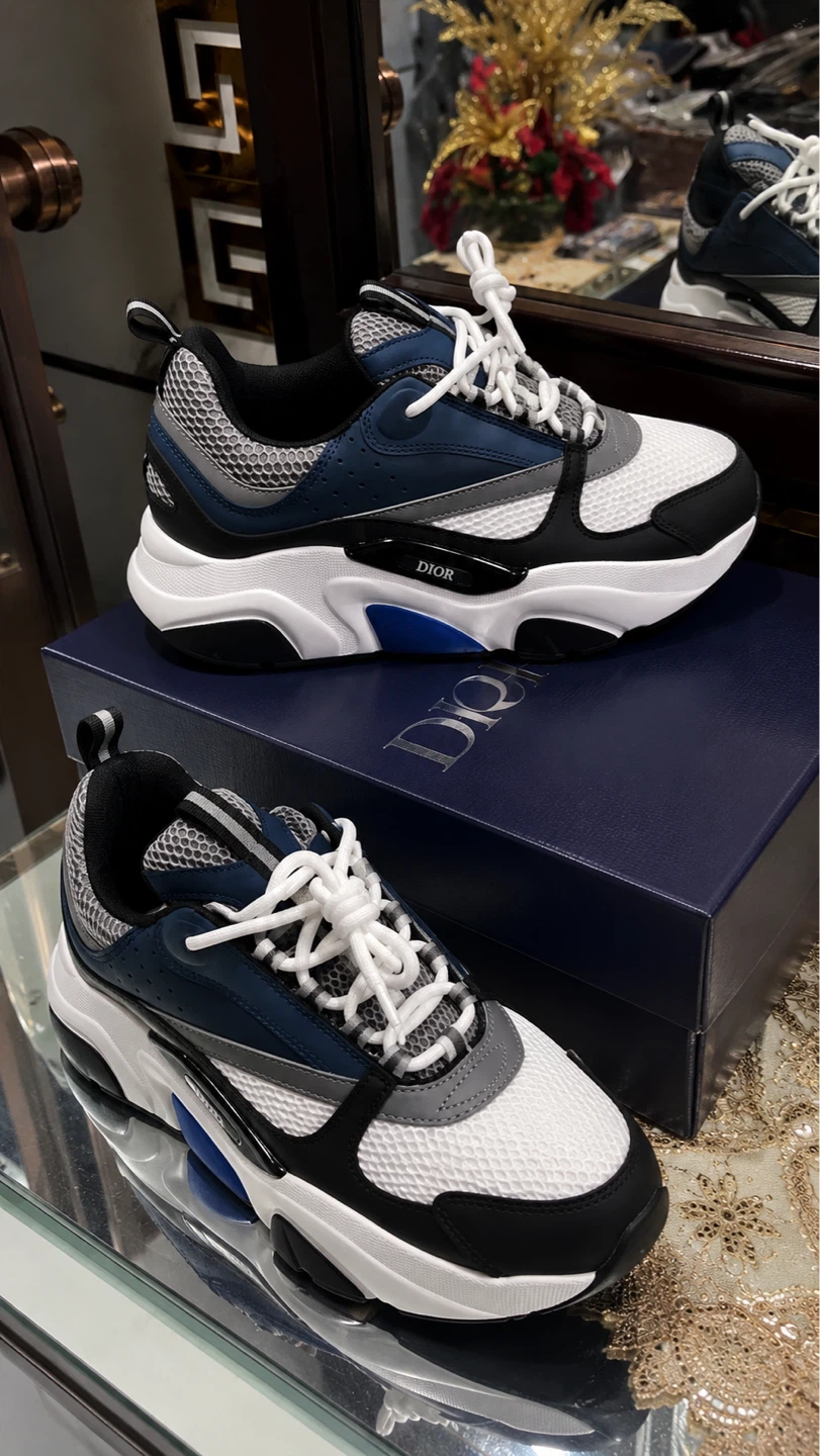 Dior B22 Sneakers - Blue, White, Black - Size 8, 8.5, 9 - photo 3