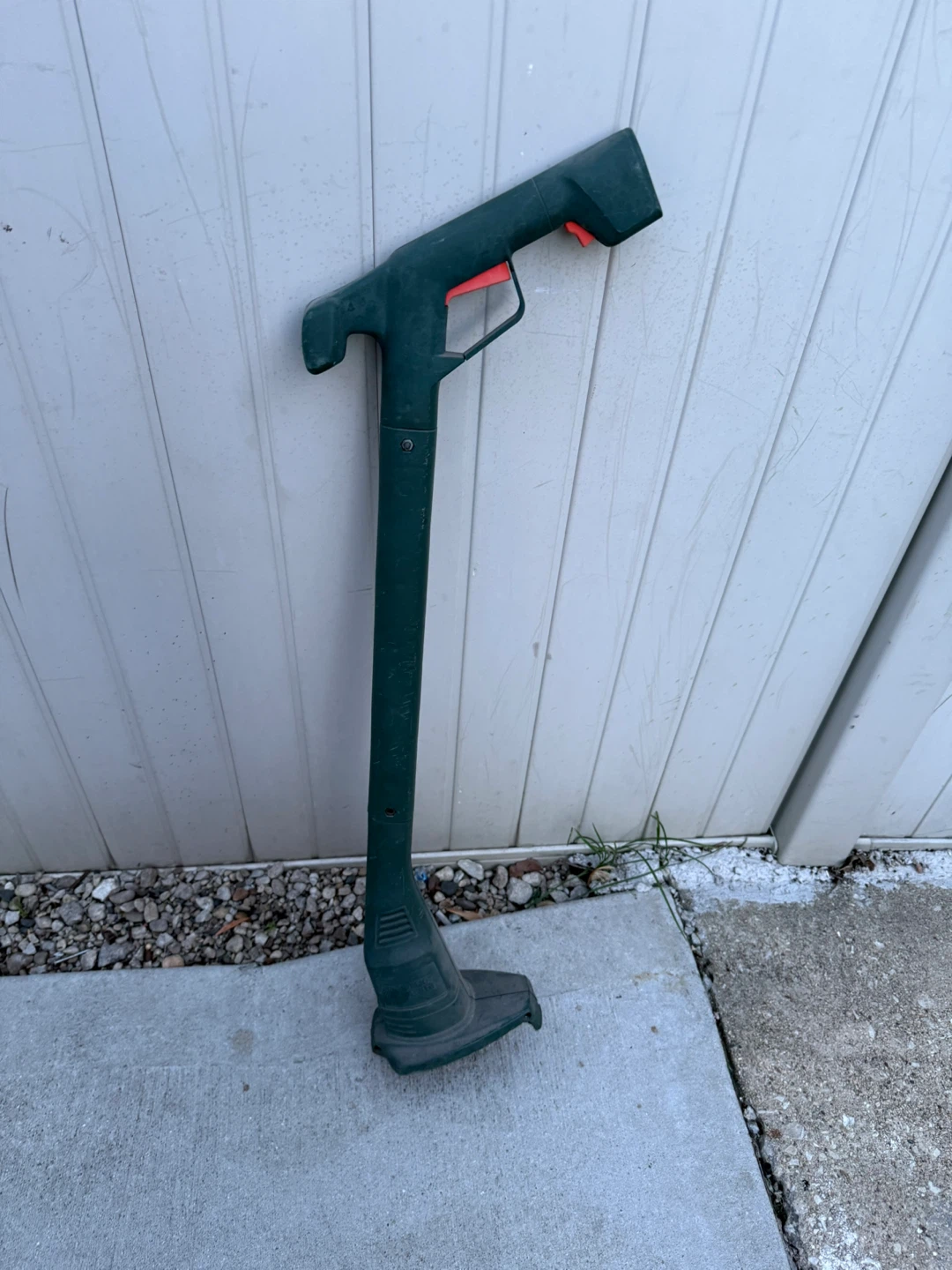 Green Electric String Trimmer