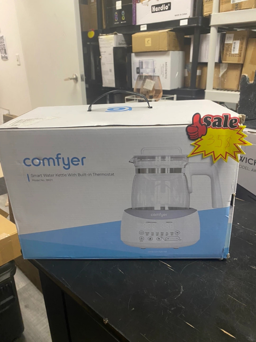 Comfyer Smart Water Kettle With Built-in Thermostat BK01