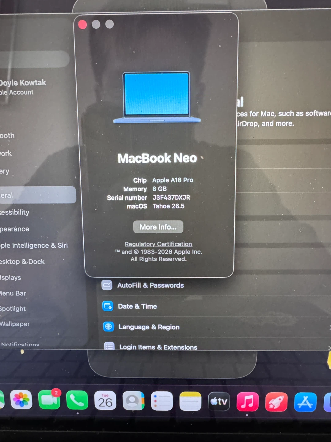 Apple MacBook Neo Laptop
