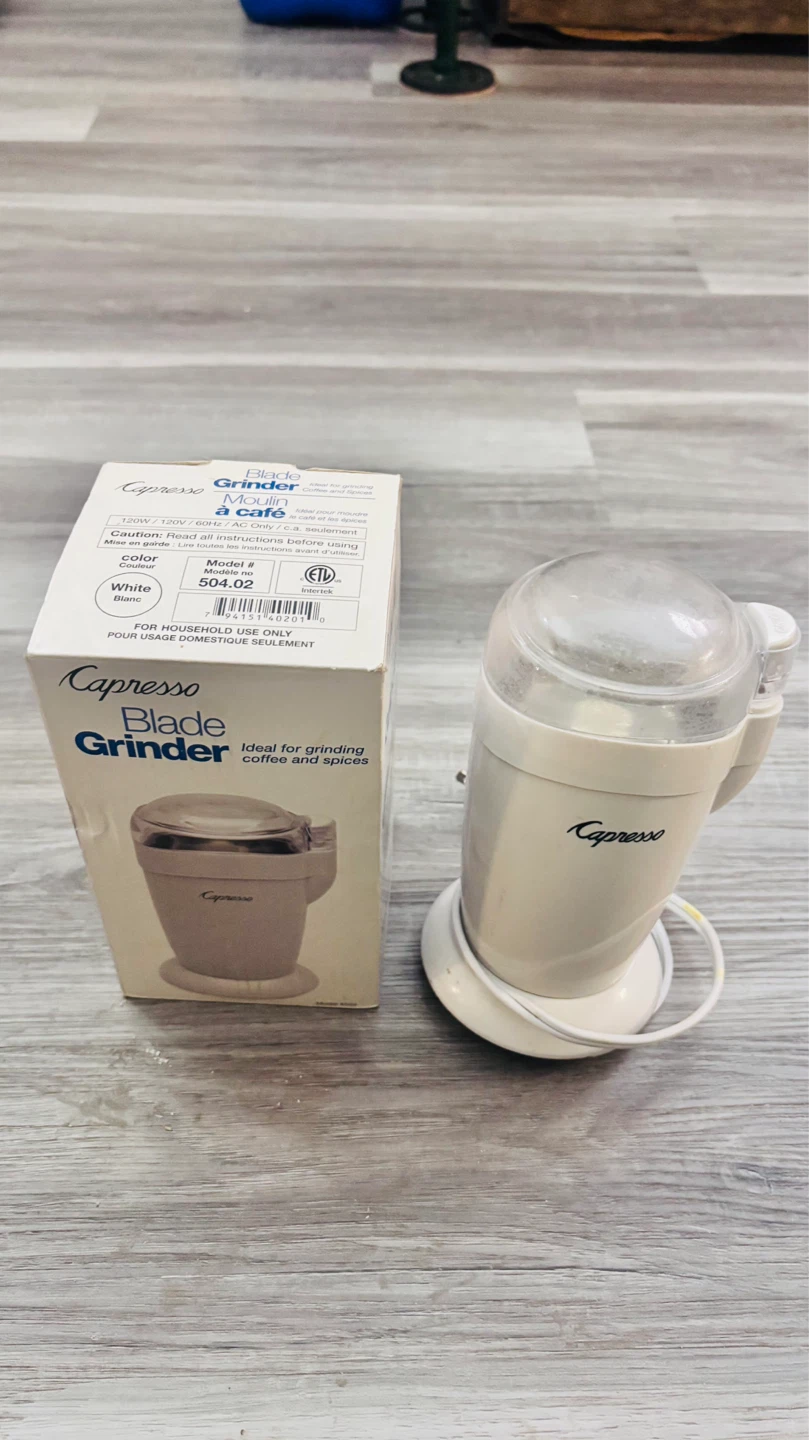 Capresso Blade Grinder - White