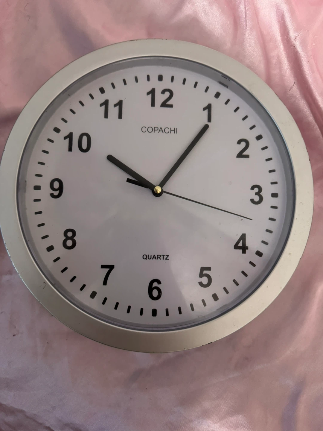 COPACHI Quartz Wall Clock with Storage Compartment - photo 3