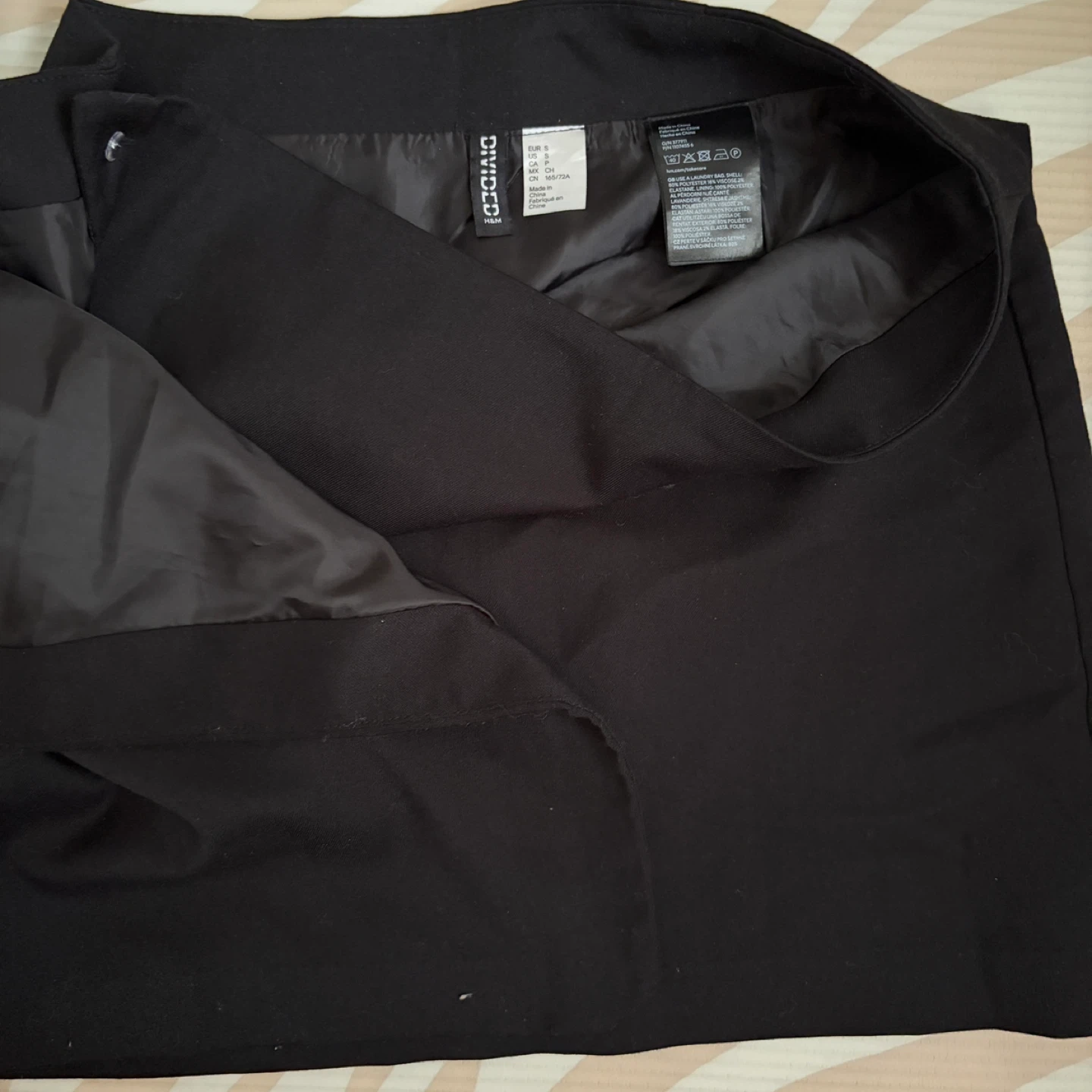 Divided Black Skirt - Size S - photo 3
