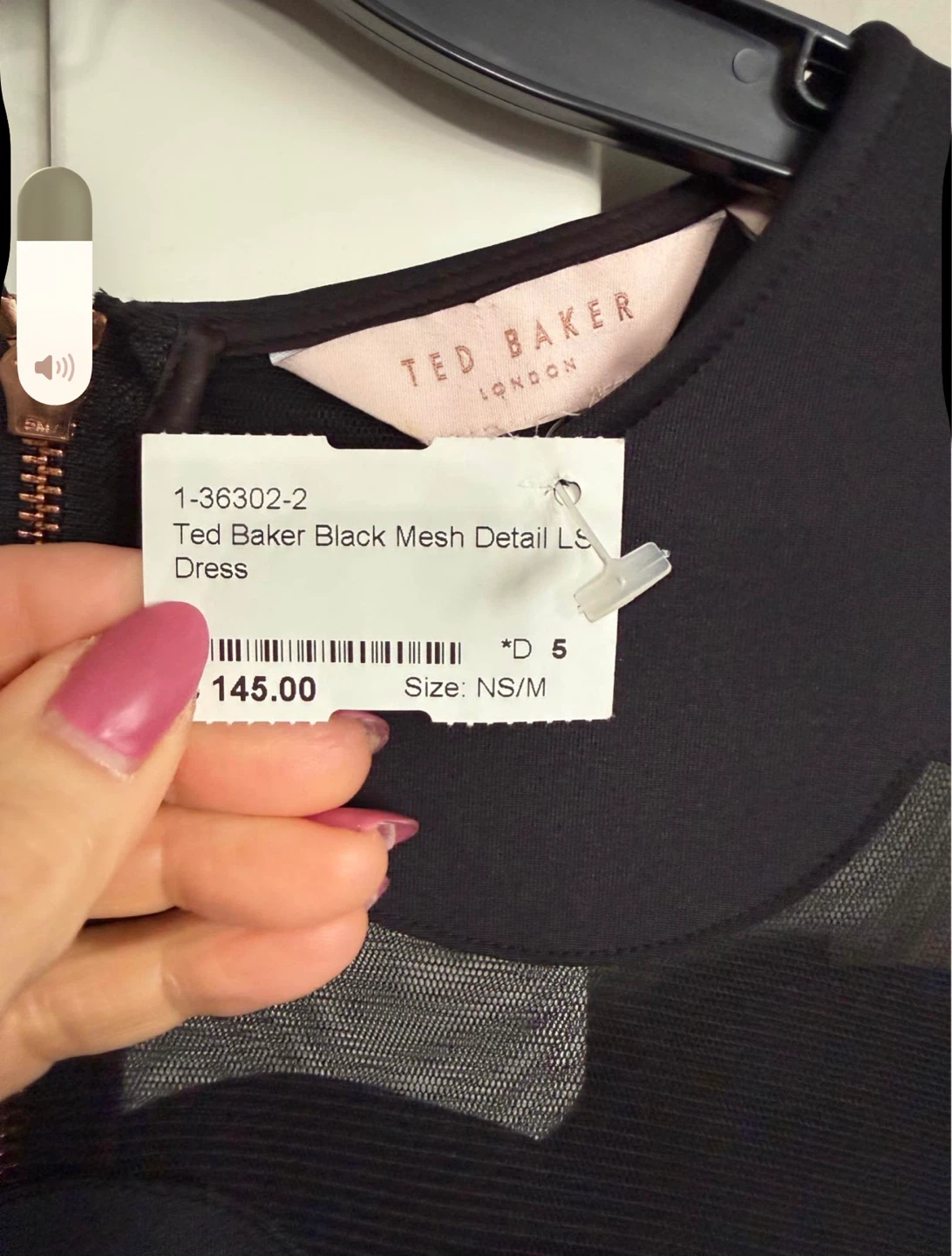 BNWT TED BAKER London SERENTY SCALLOPED Joyous BODYCON DRESS - photo 4