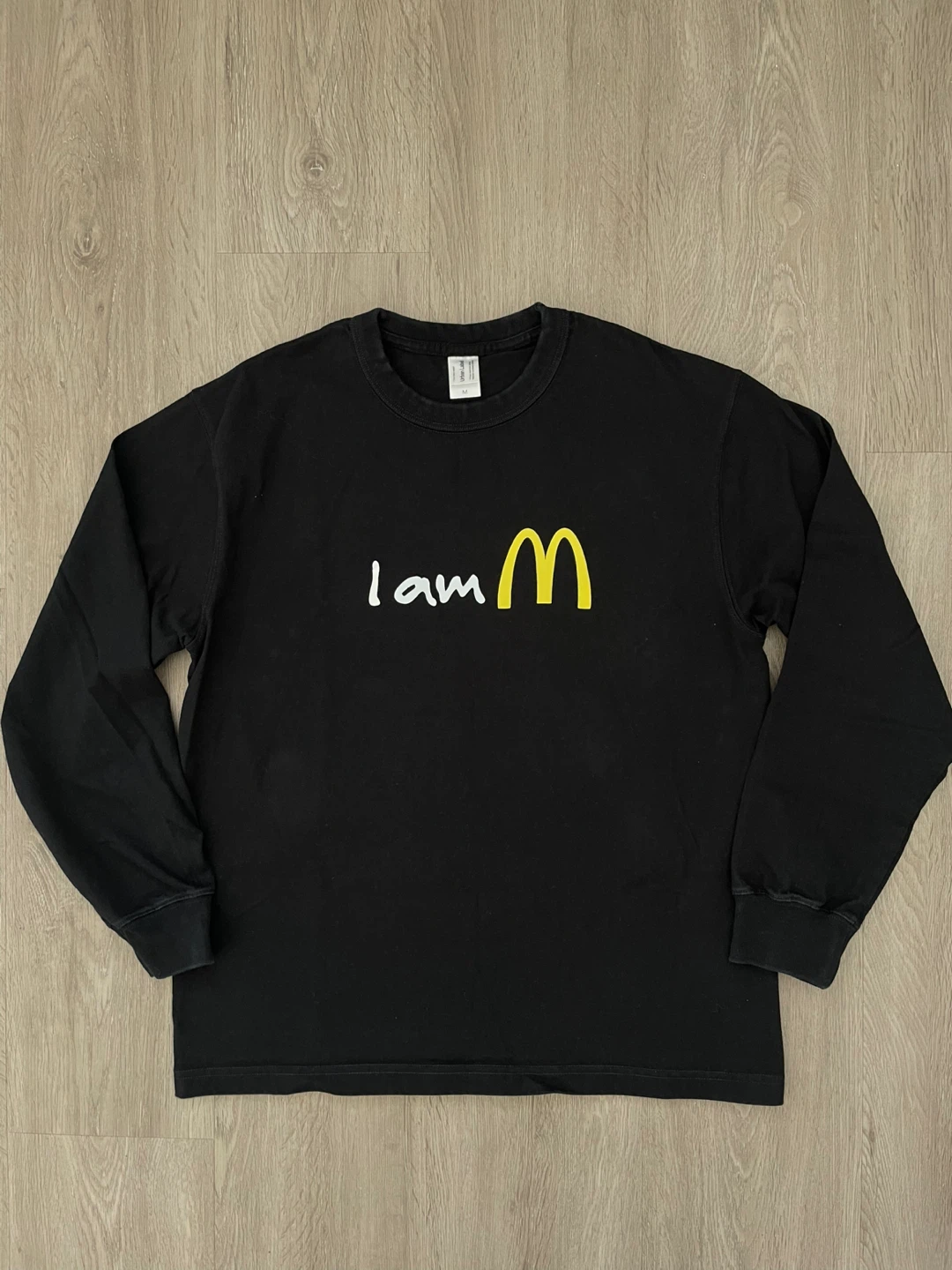 McDonald's I am M Long Sleeve T-Shirt, size M