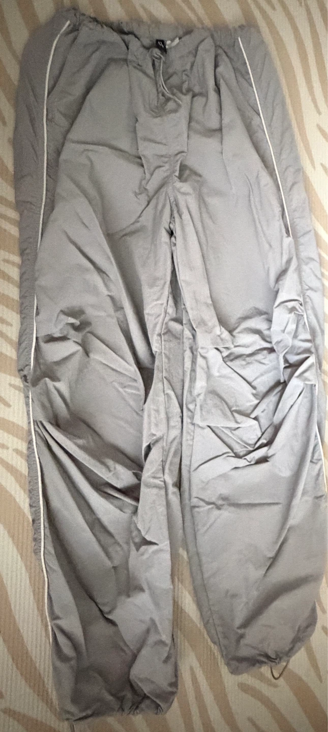 H&M Grey Cargo Track Pants