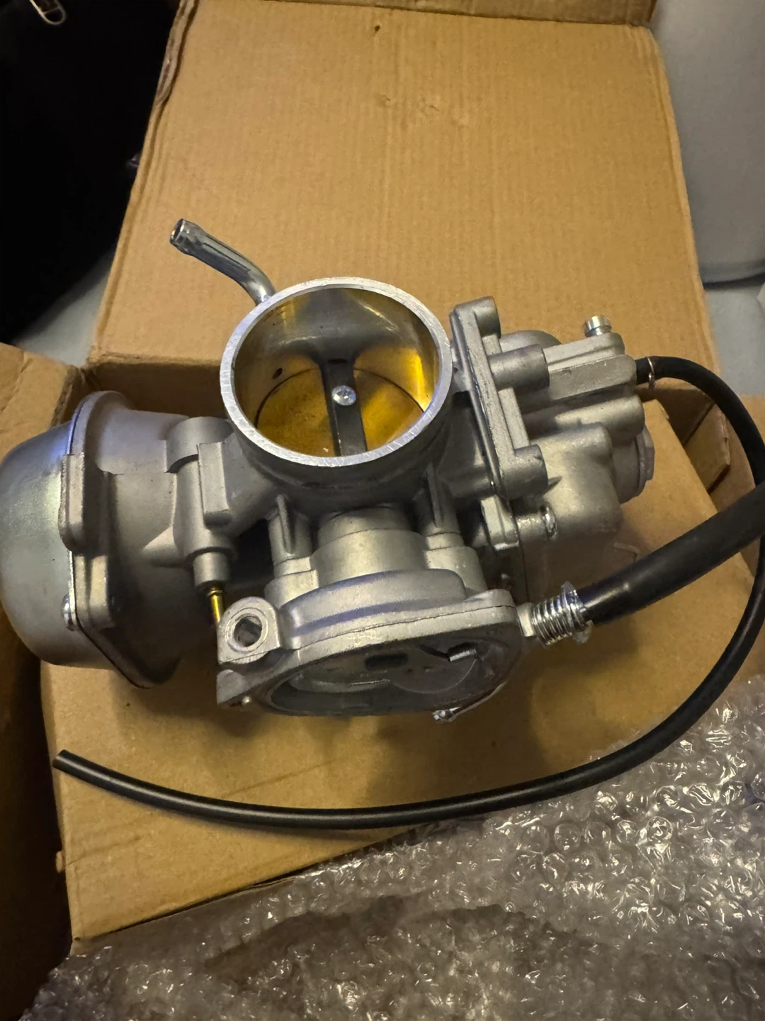 Motorcycle Carburetor with Air Filter