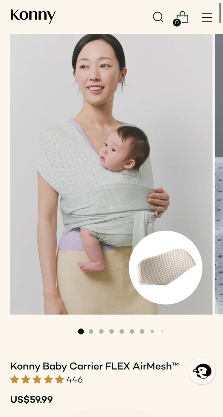 Konny Baby Carrier AirMesh - photo 2