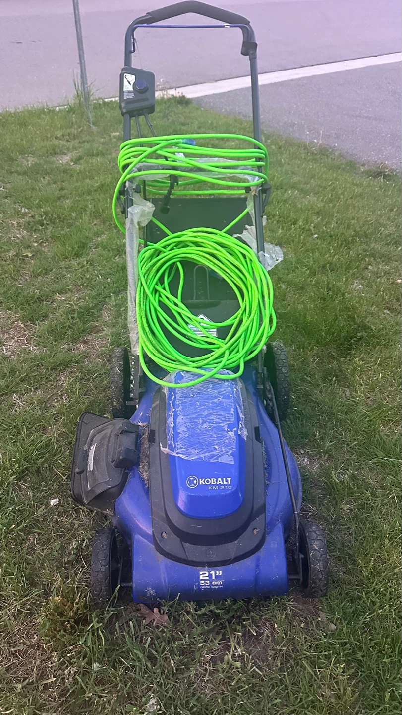 Kobalt KM 210 Electric Lawnmower - 21 inch - photo 3