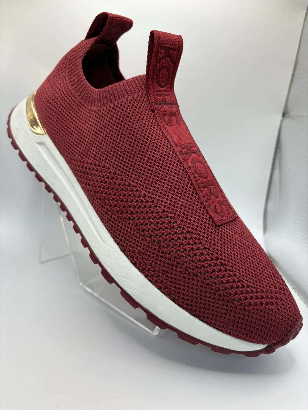 7.5 - Like NEW! Michael Kors Slip-On Knit Sneakers - photo 2