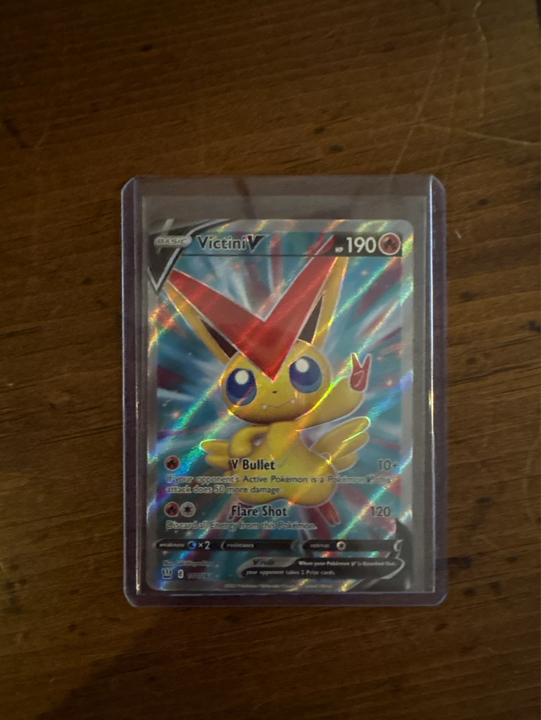 Victini V Pokémon Card
